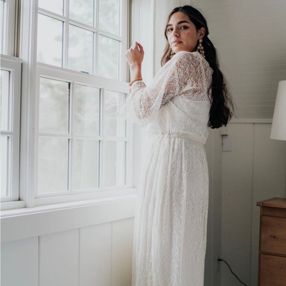 1970’s sheer lace dress
